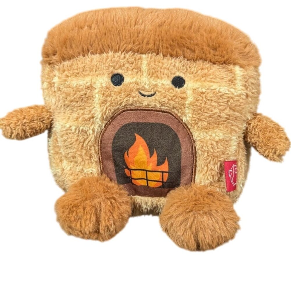 kellytoy francis the fireplace homebumz bum bumz 7”‎ plush stuffed animal toy